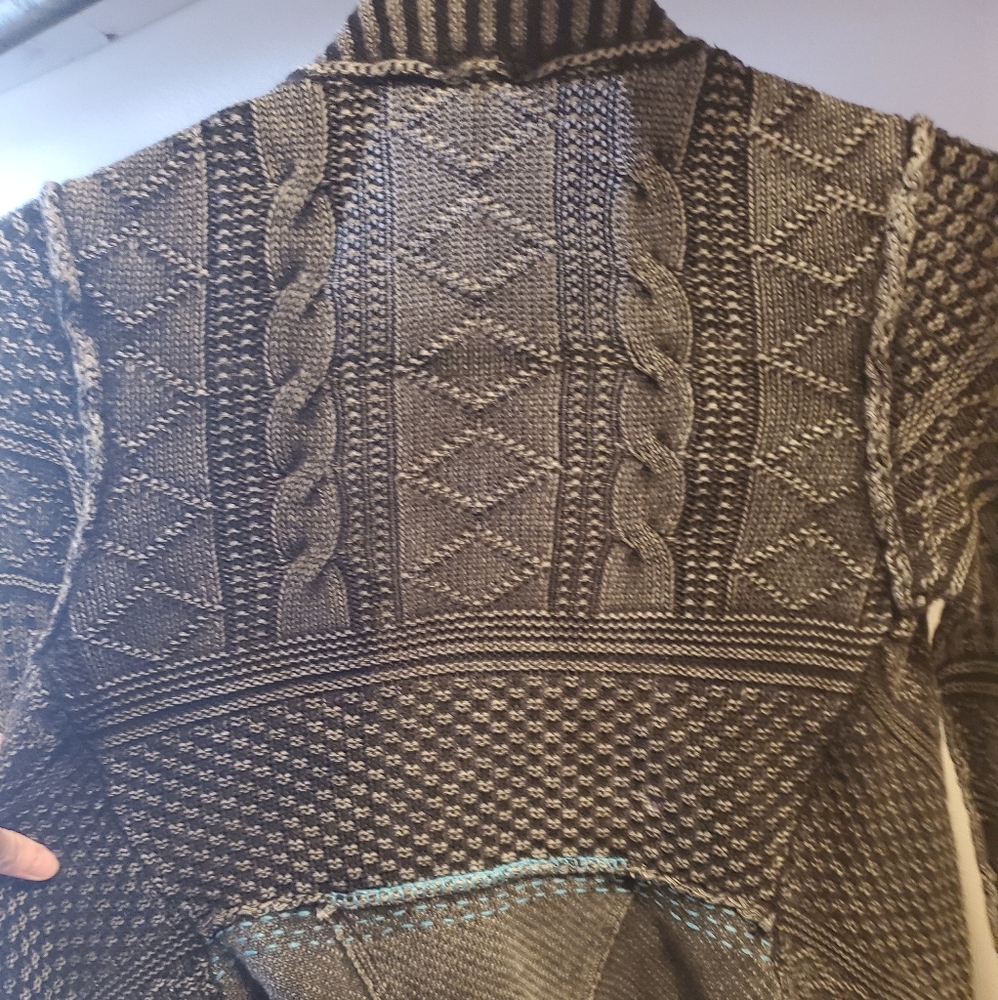 TRADE FREE PEOPLE All Washed Out Cardigan XS EUC! - Picture 8 of 8